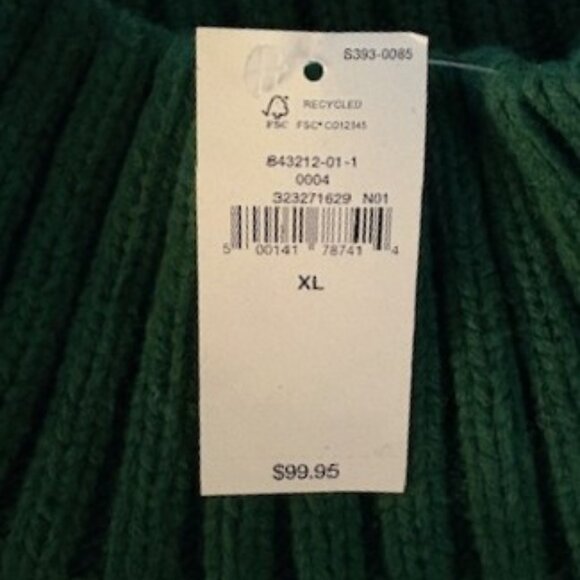 Gap Evergreen Oversized Turtleneck Mini Sweater Dress - Picture 3 of 6